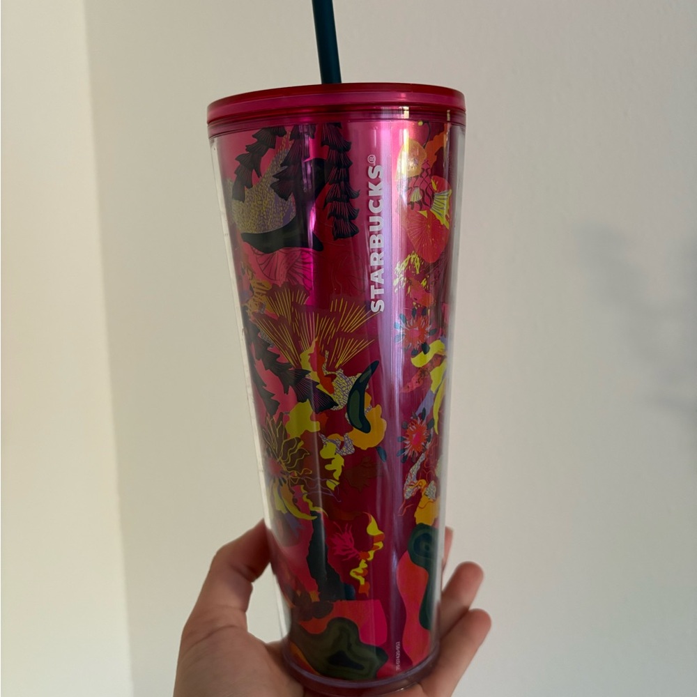 Starbucks Tropical Pink Tumbler